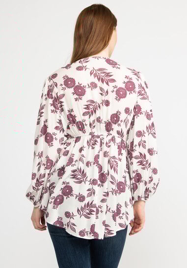 vienna crochet trim peasant blouse  vienna crochet trim peasant blouse