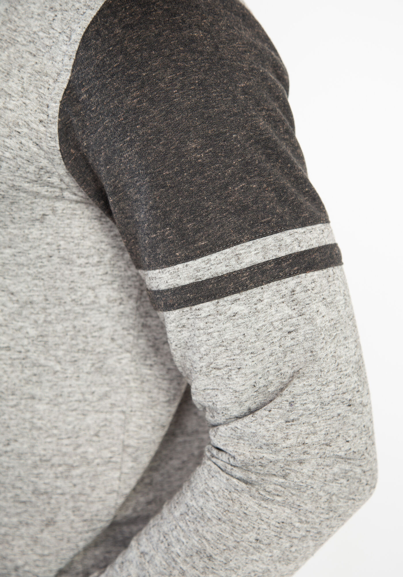colour block raglan hoodie Image 5