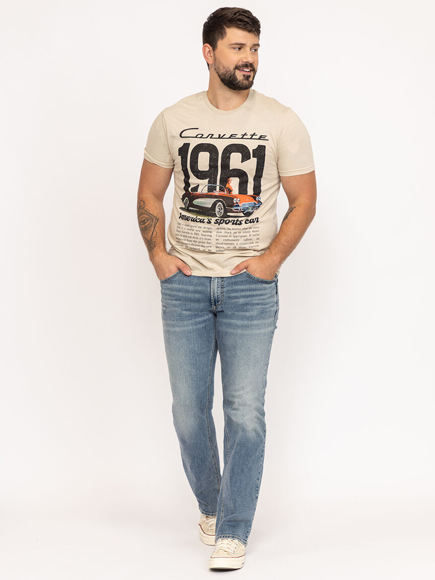 unisex corvette graphic tee