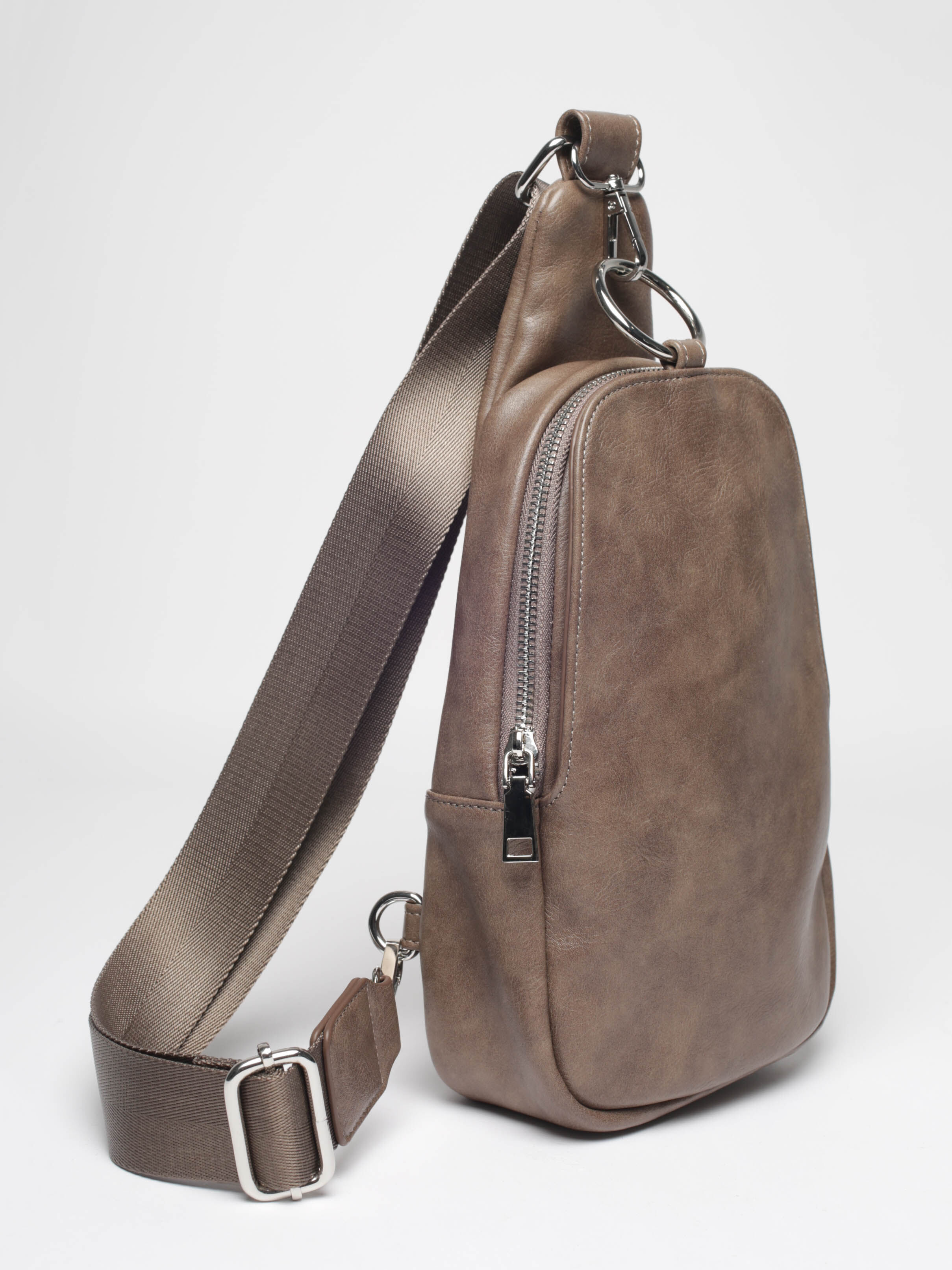essential faux leather crossbody purse Bootlegger 2000007498