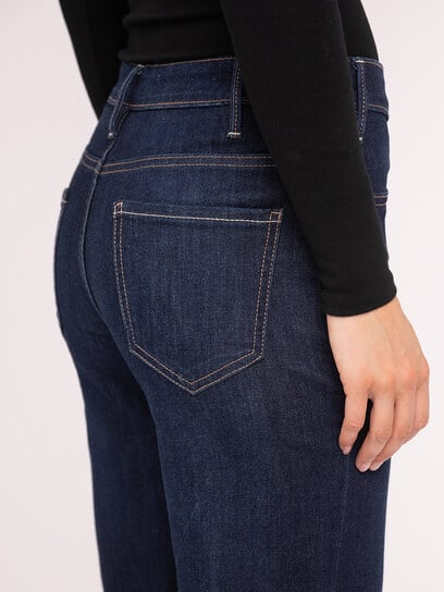 high rise wide leg flare jean dark authentic high rise wide leg flare jean dark authentic
