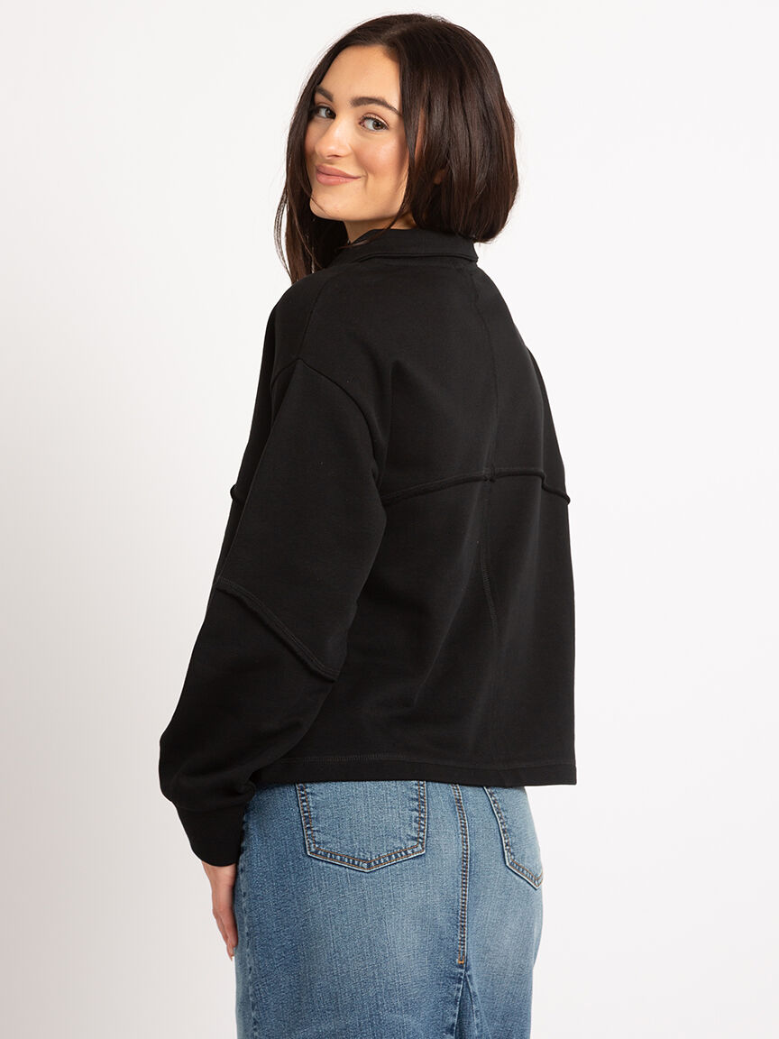 carilee 1/4 zip popover Image 4