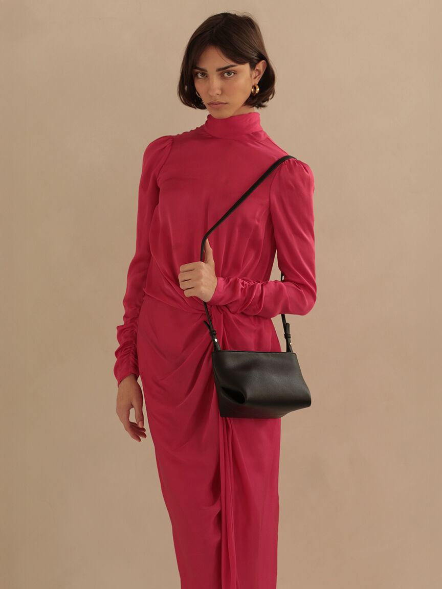 fiona bag - black pebble