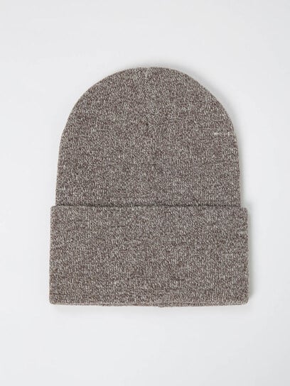 essential ribbed marl beanie essential ribbed marl beanie