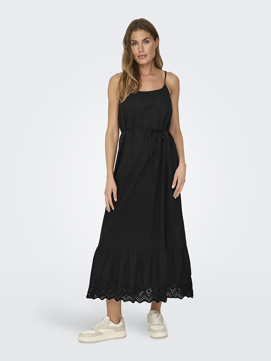 lou embellished ankle dress