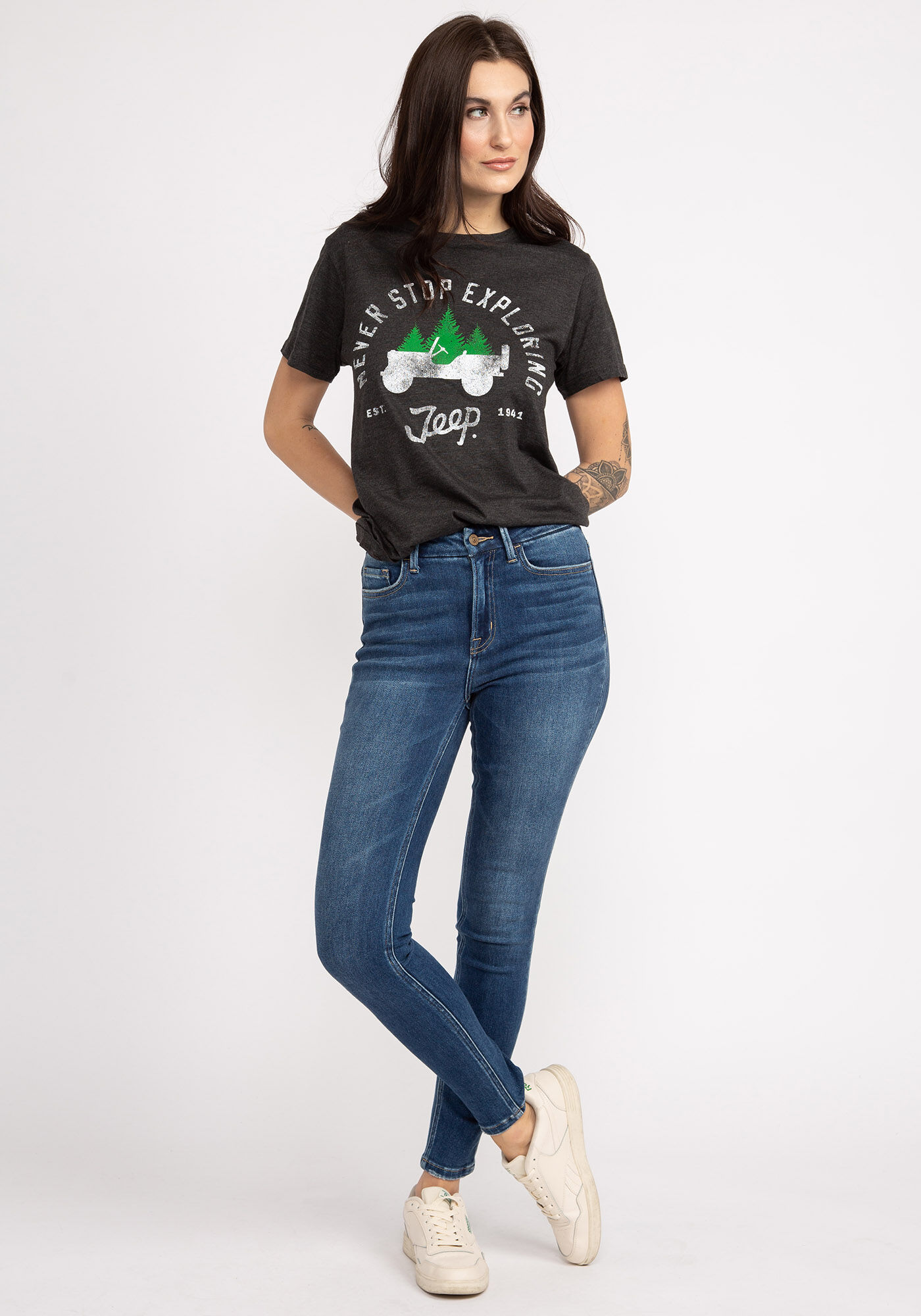 never stop exploring t-shirt Image 5