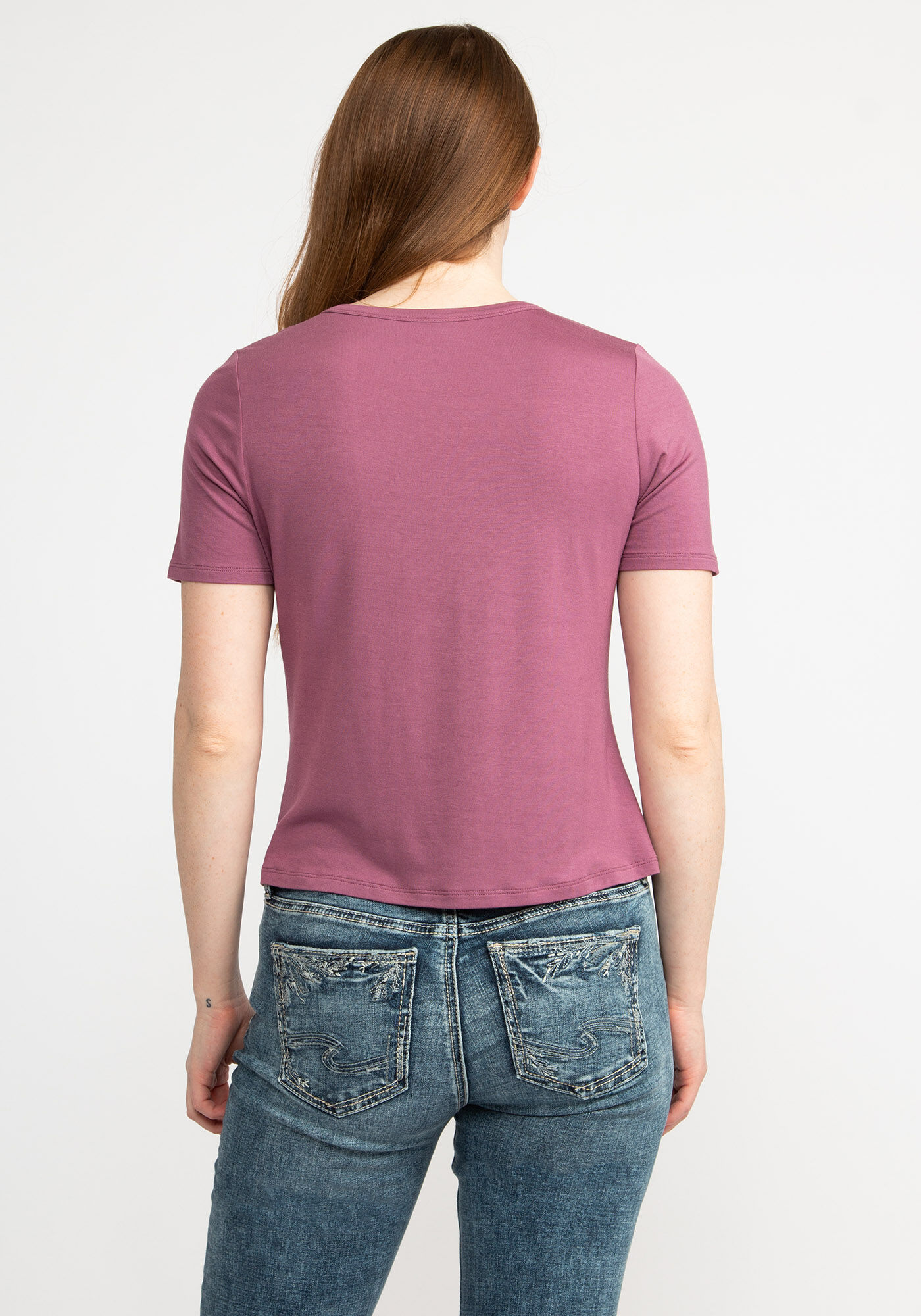 sereena crew neck short sleeve t-shirt Image 2