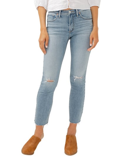 Most Wanted Mid Rise Ankle Straight Jeans Most Wanted Mid Rise Ankle Straight Jeans