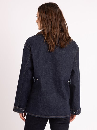 nevaeh chore jacket rinse nevaeh chore jacket rinse