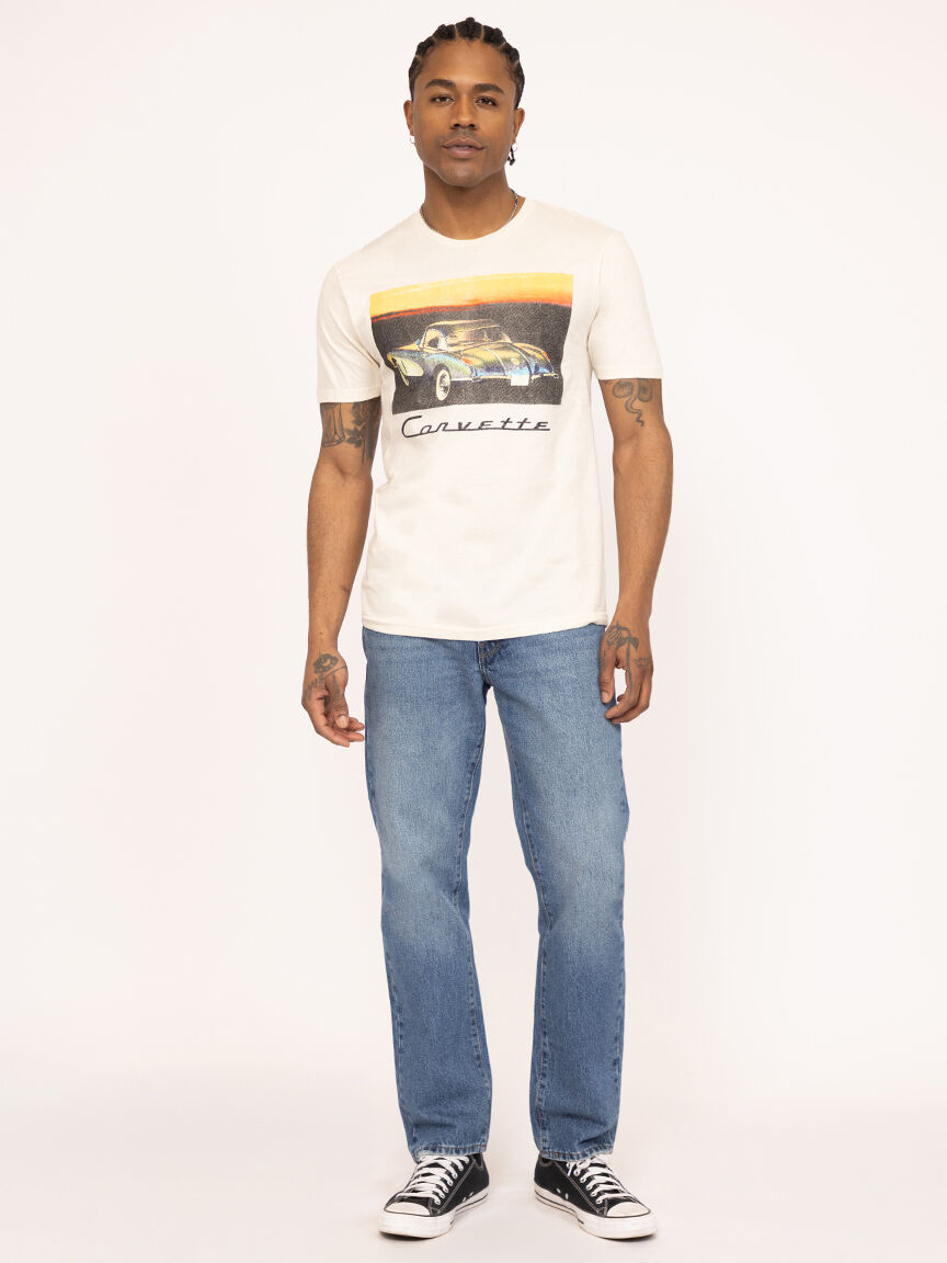 unisex corvette vintage graphic tee