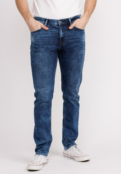 COOLMAX® slim straight tech jeans Image 1