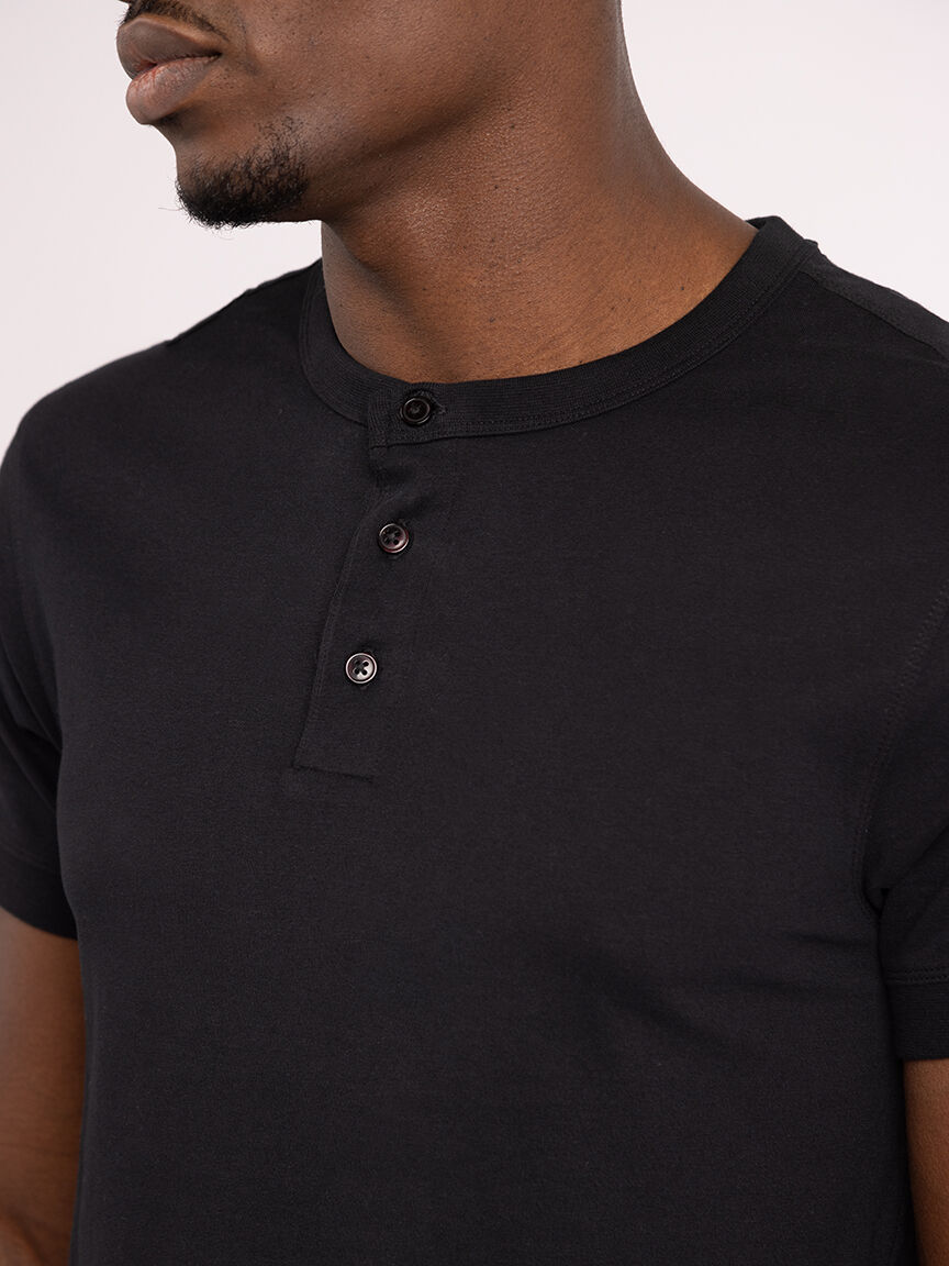 jeremy 3 button henley