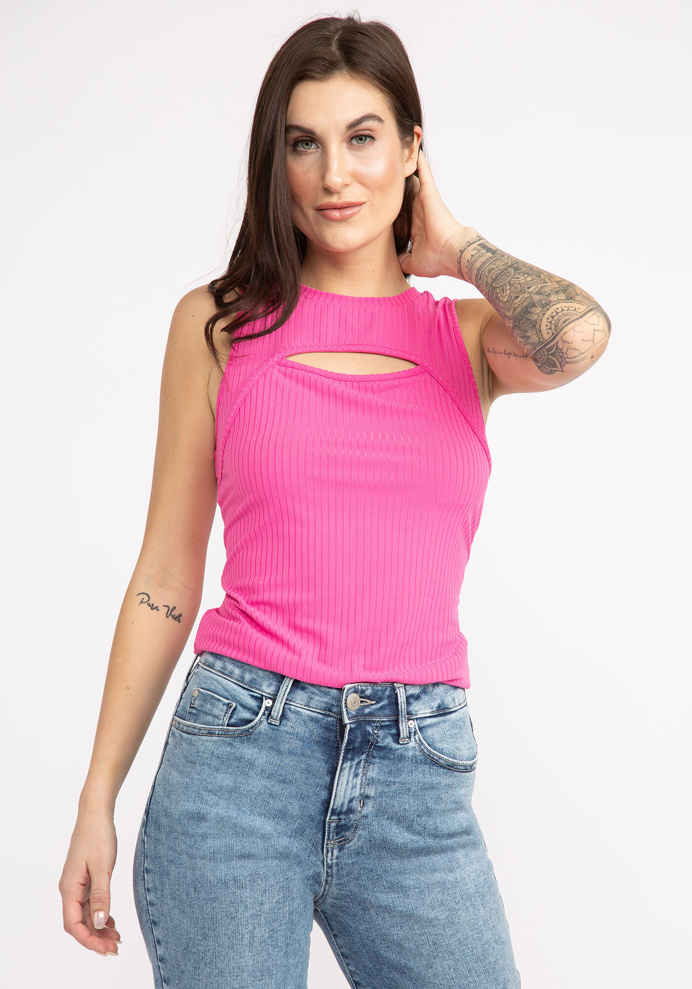 blanca keyhole tank top Image 4