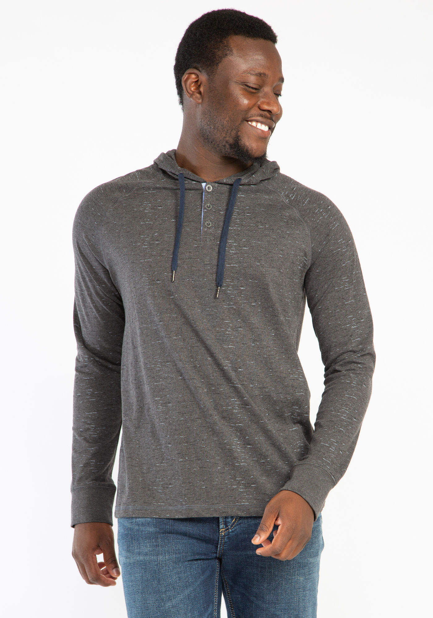 popover hoodie with raglan sleeves Image 1