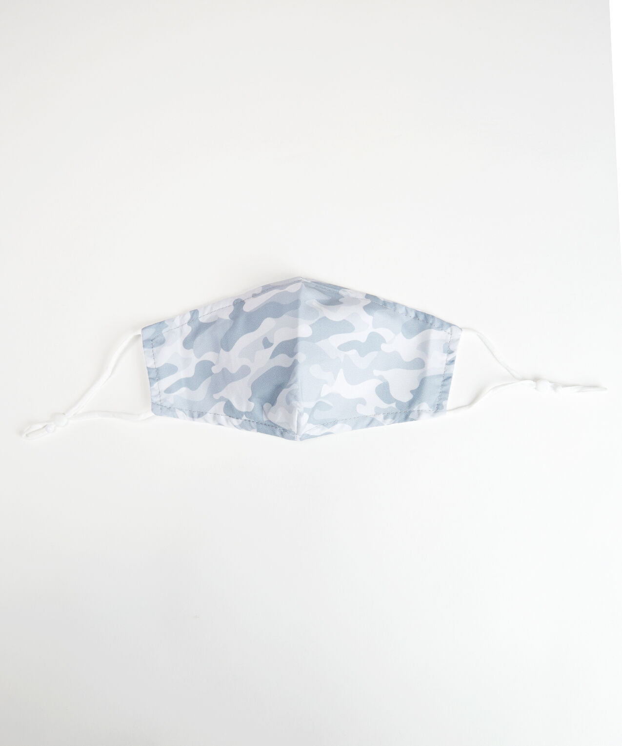 grey camo face mask Image 3