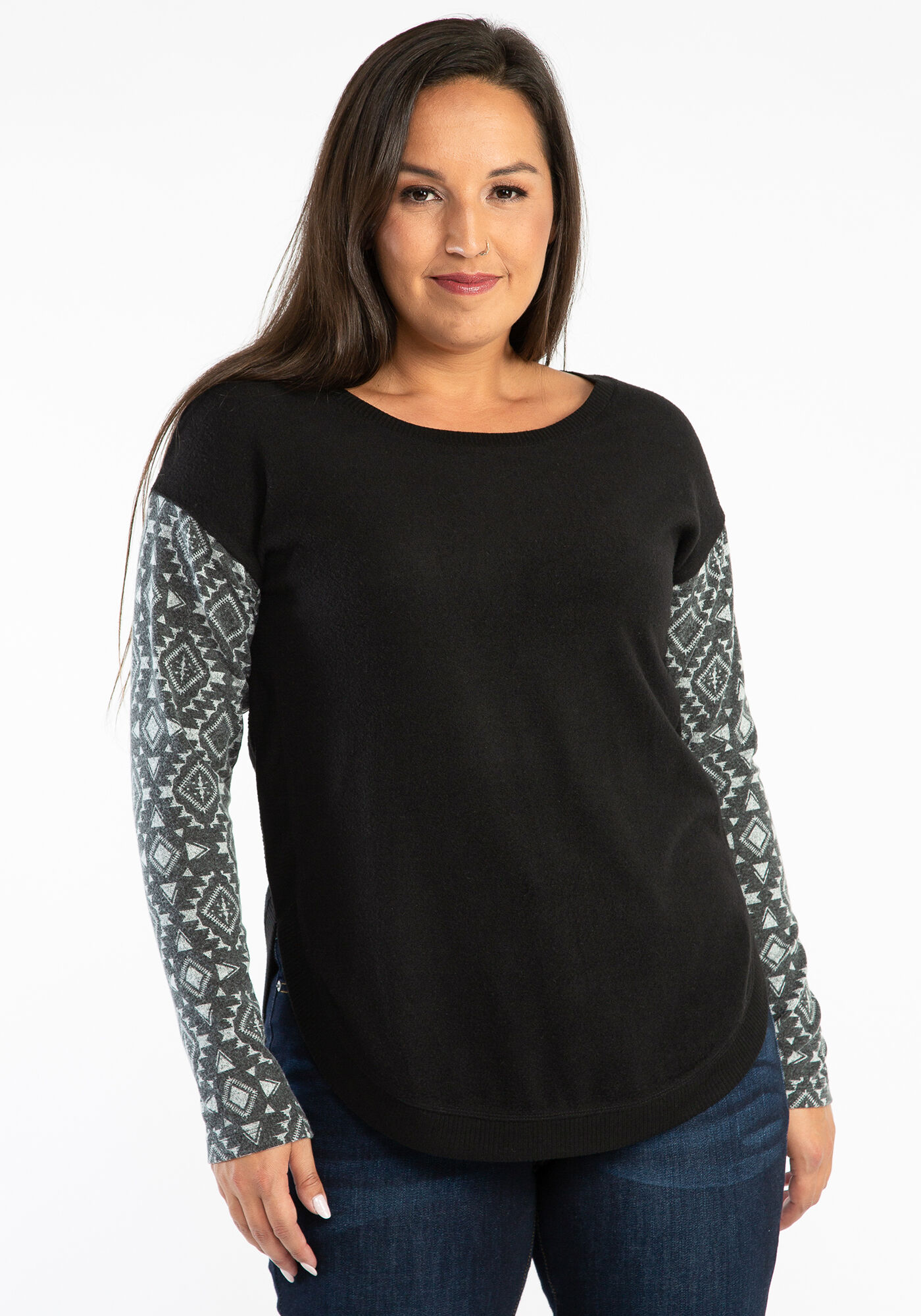 logan print long sleeve t-shirt Image 1