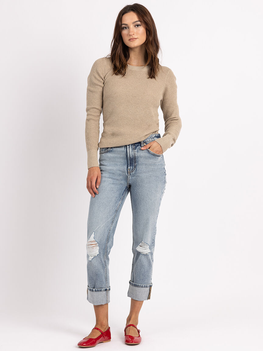 maria crew neck sweater Image 2