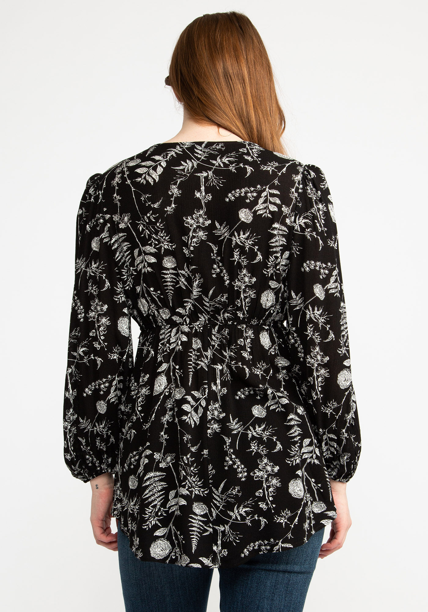 vienna crochet trim peasant blouse  Image 2