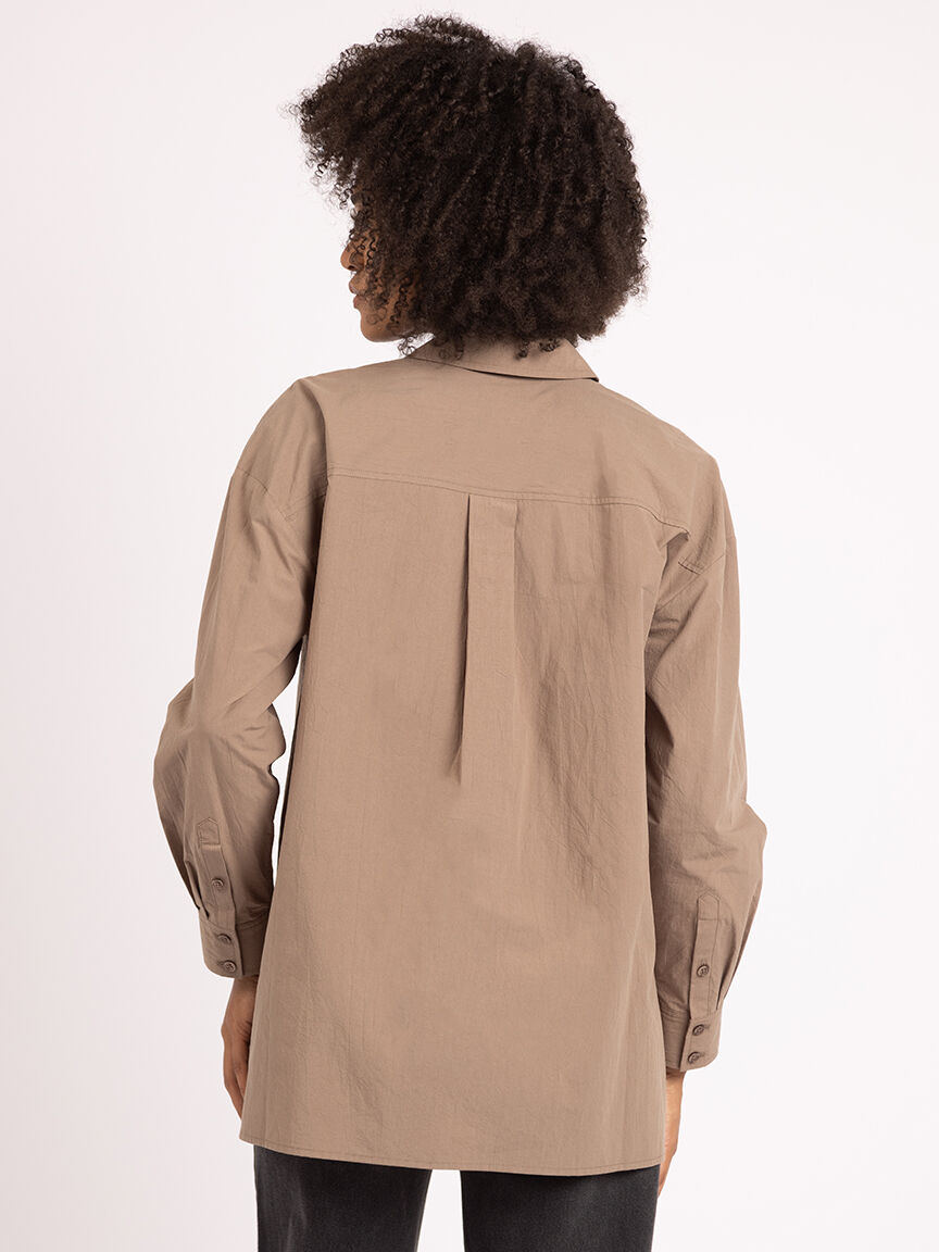 parker poplin shirt Image 4