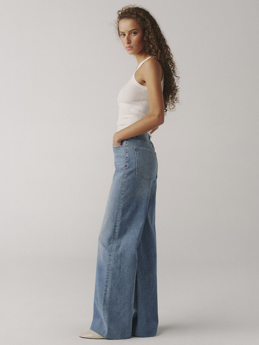 NCE wide leg jean