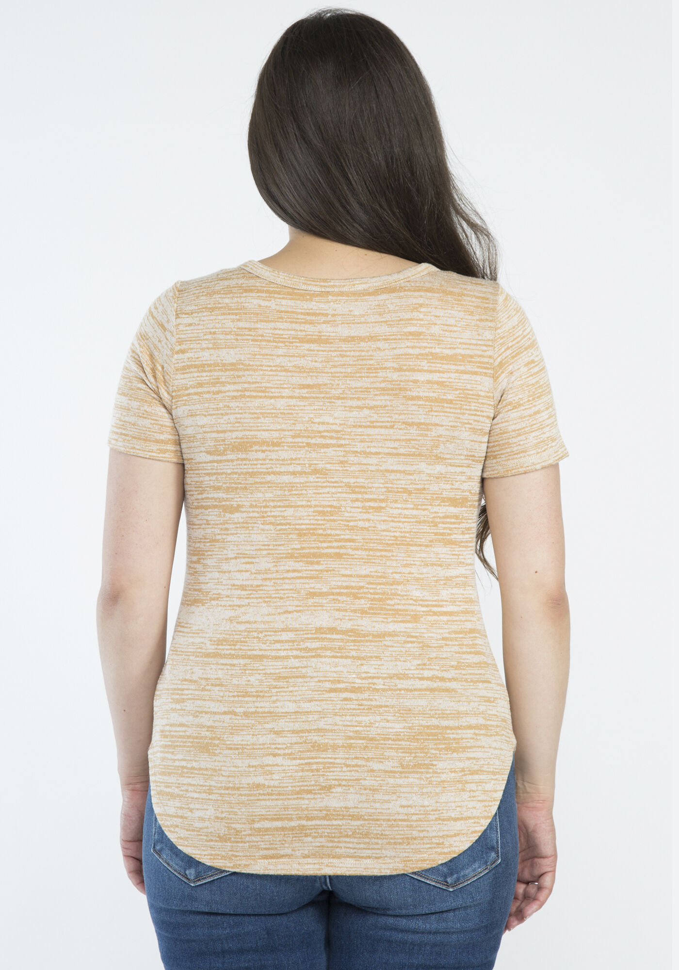 nita hacci v neck short sleeve tee Image 2