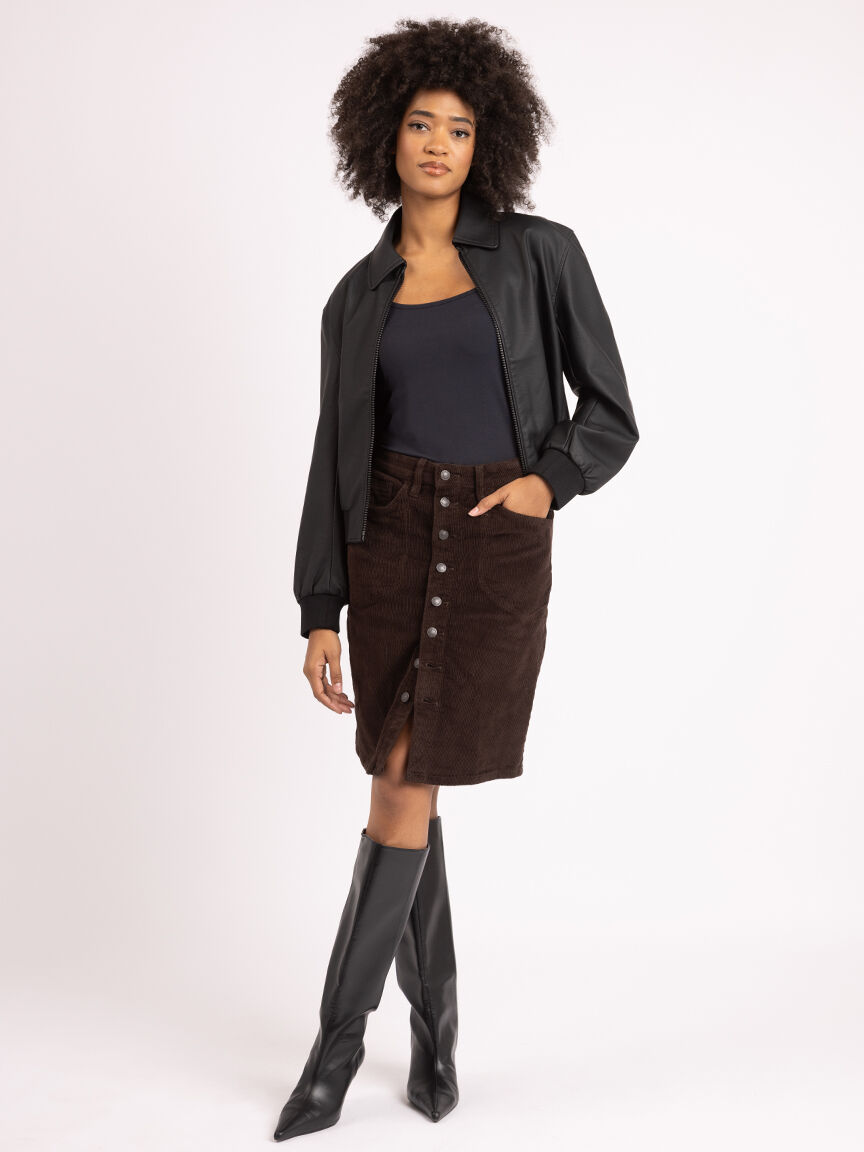 corduroy midi skirt Bootlegger 2000007671