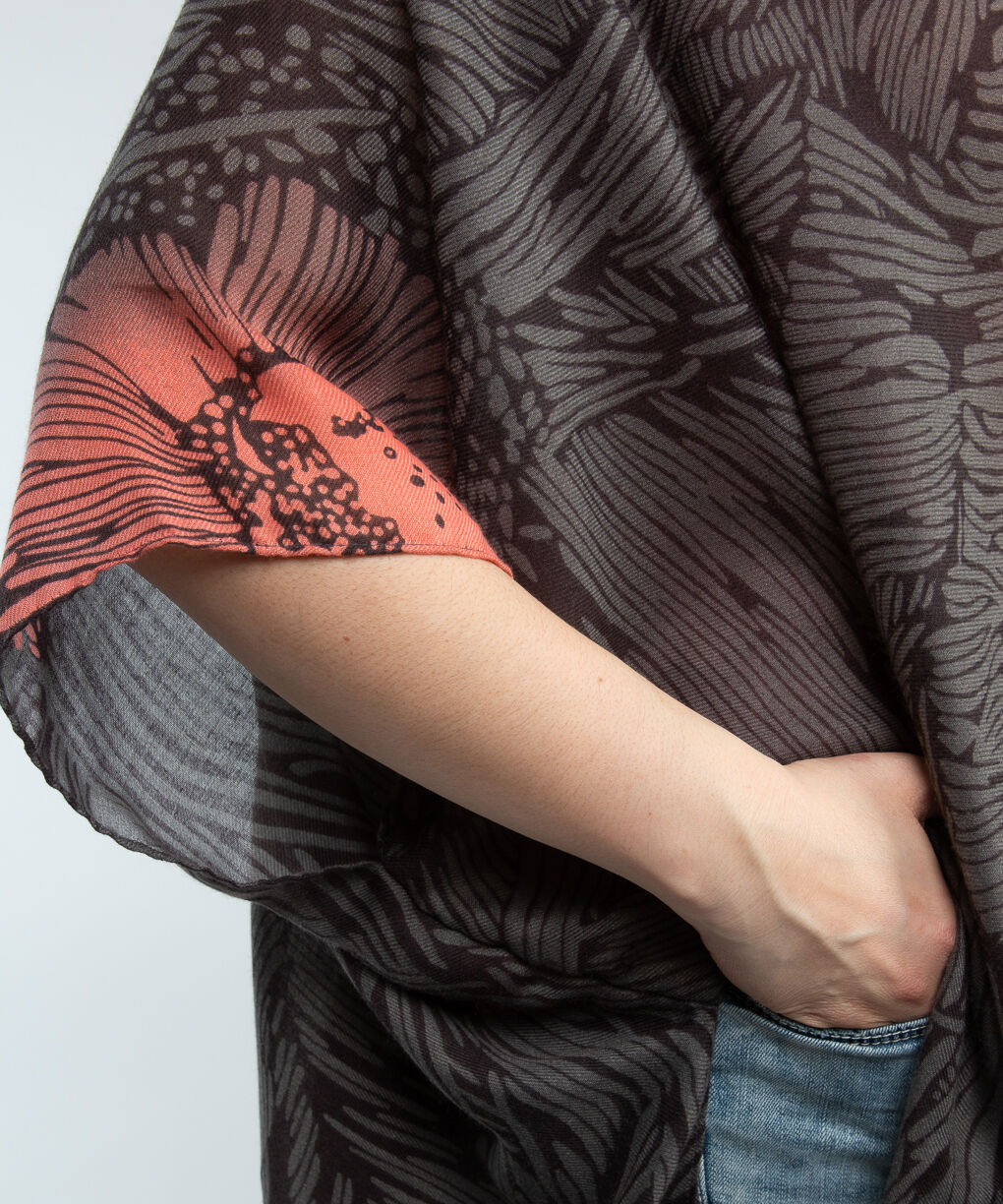 floral print kimono Image 5