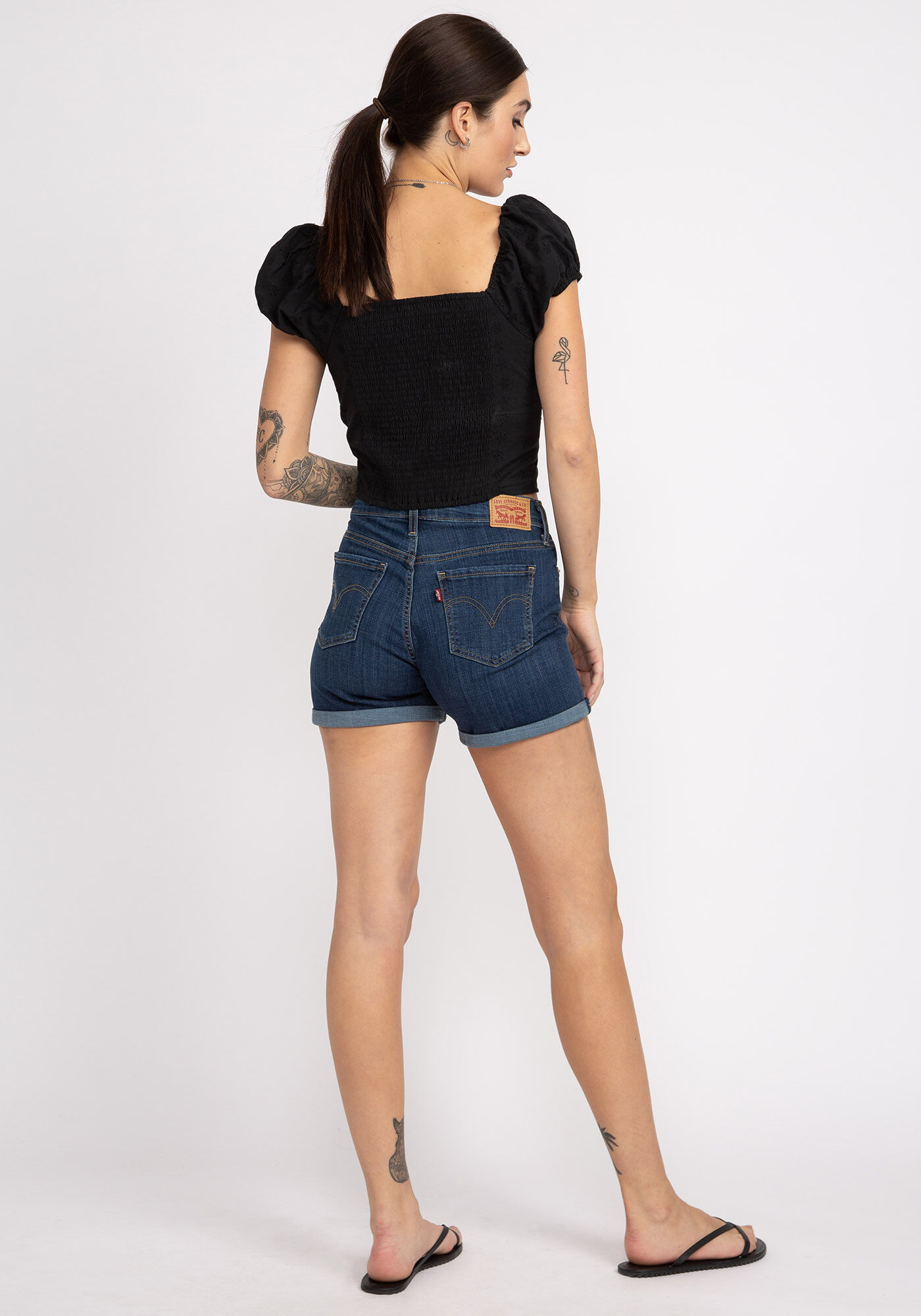 viola eyelet corset top Image 2