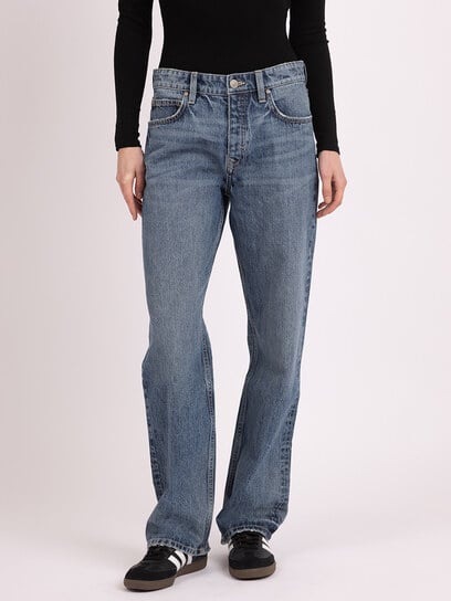 high rise loose jean medium authentic high rise loose jean medium authentic