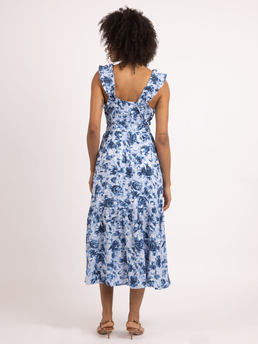 gretchen square neck maxi dress Image 3