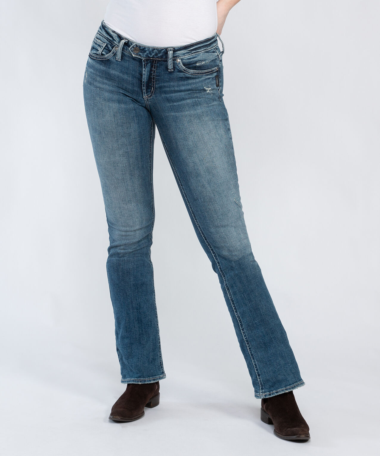 low rise slim bootcut jeans tuesday Image 1
