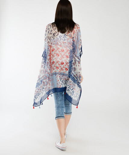 paisley print kimono Image 2