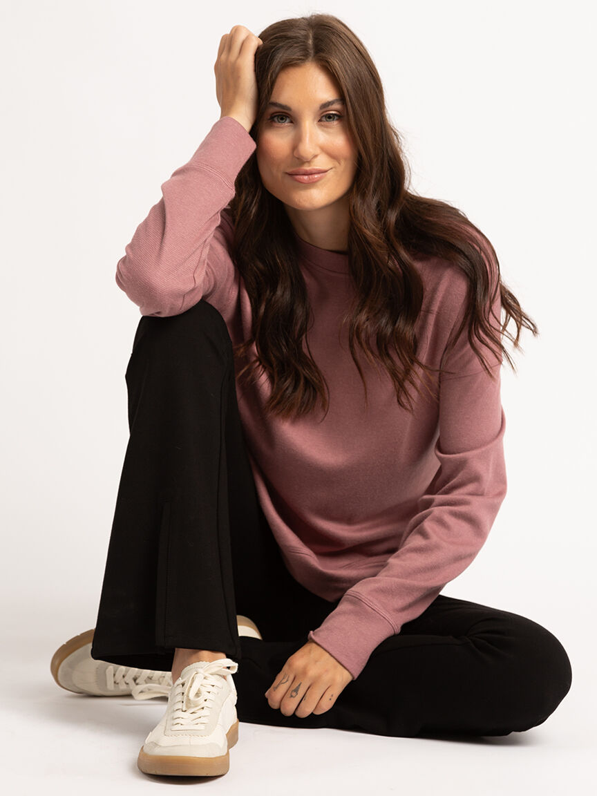 hermione super soft crew neck popover Image 1