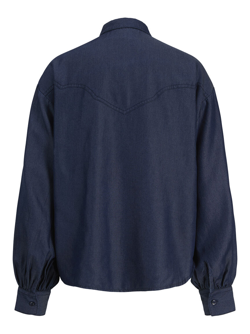 debby chambray ballon shirt Image 5