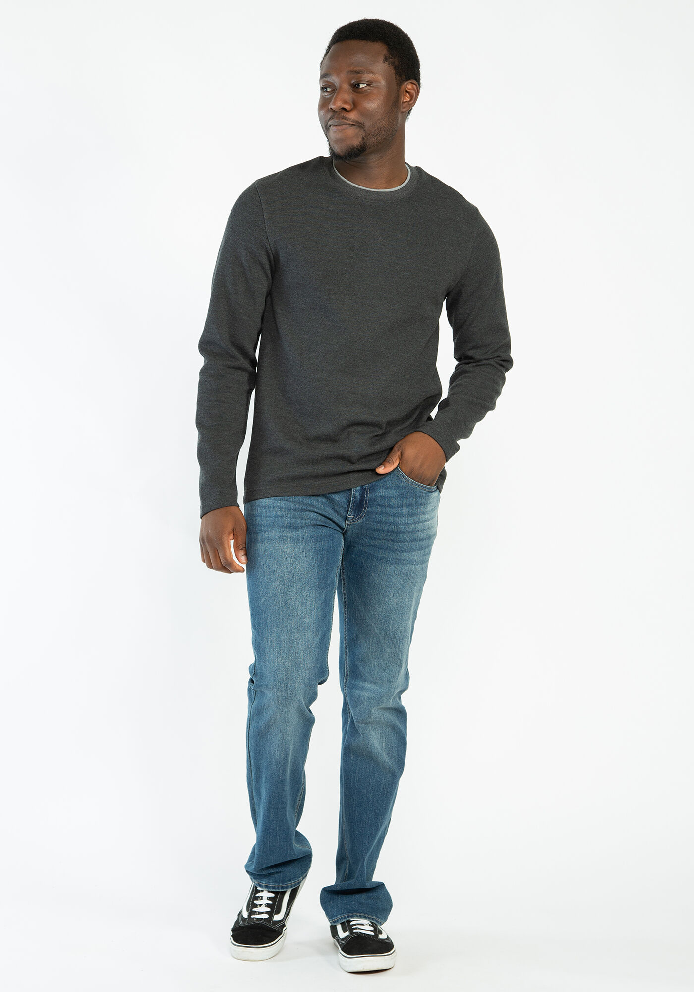 simon long sleeve crewneck shirt Image 4