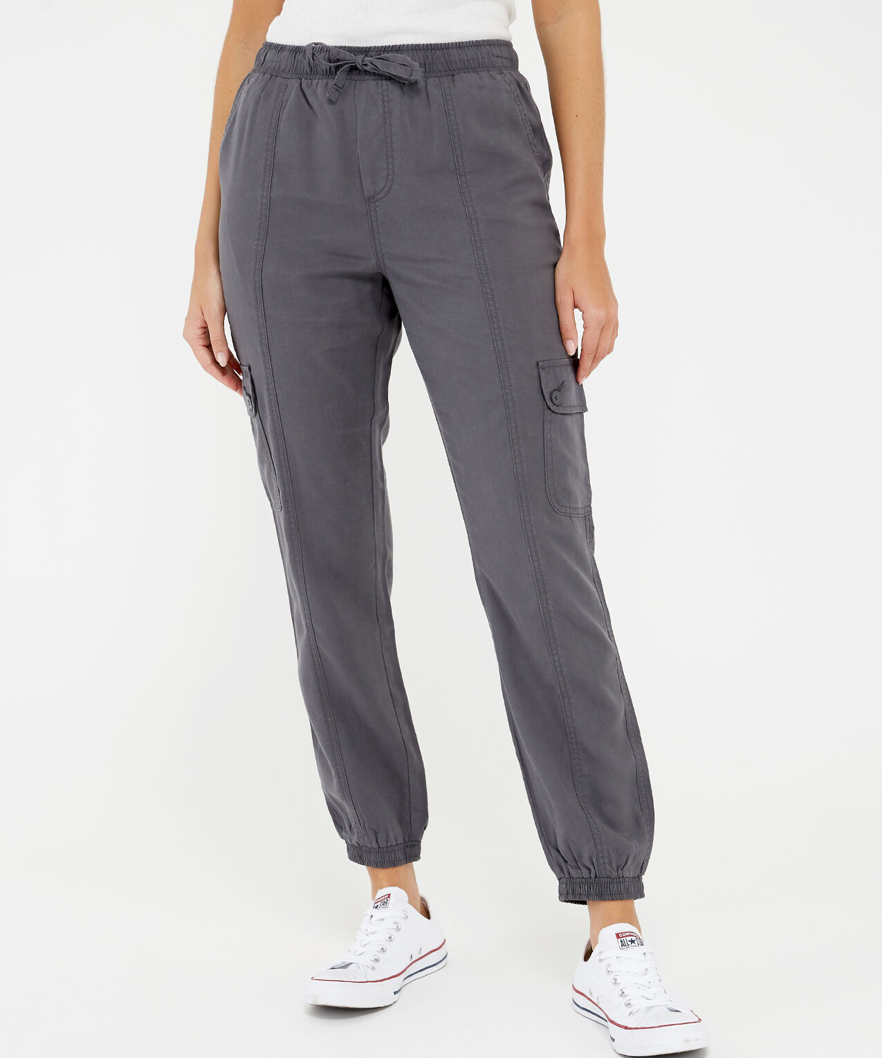 sandy soft cargo jogger charcoal Image 1