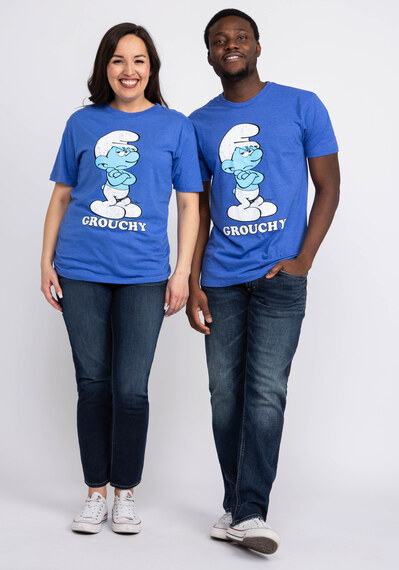 grumpy smurf t-shirt Image 1
