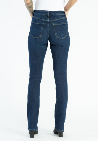 high rise slim bootcut jeans Image 2