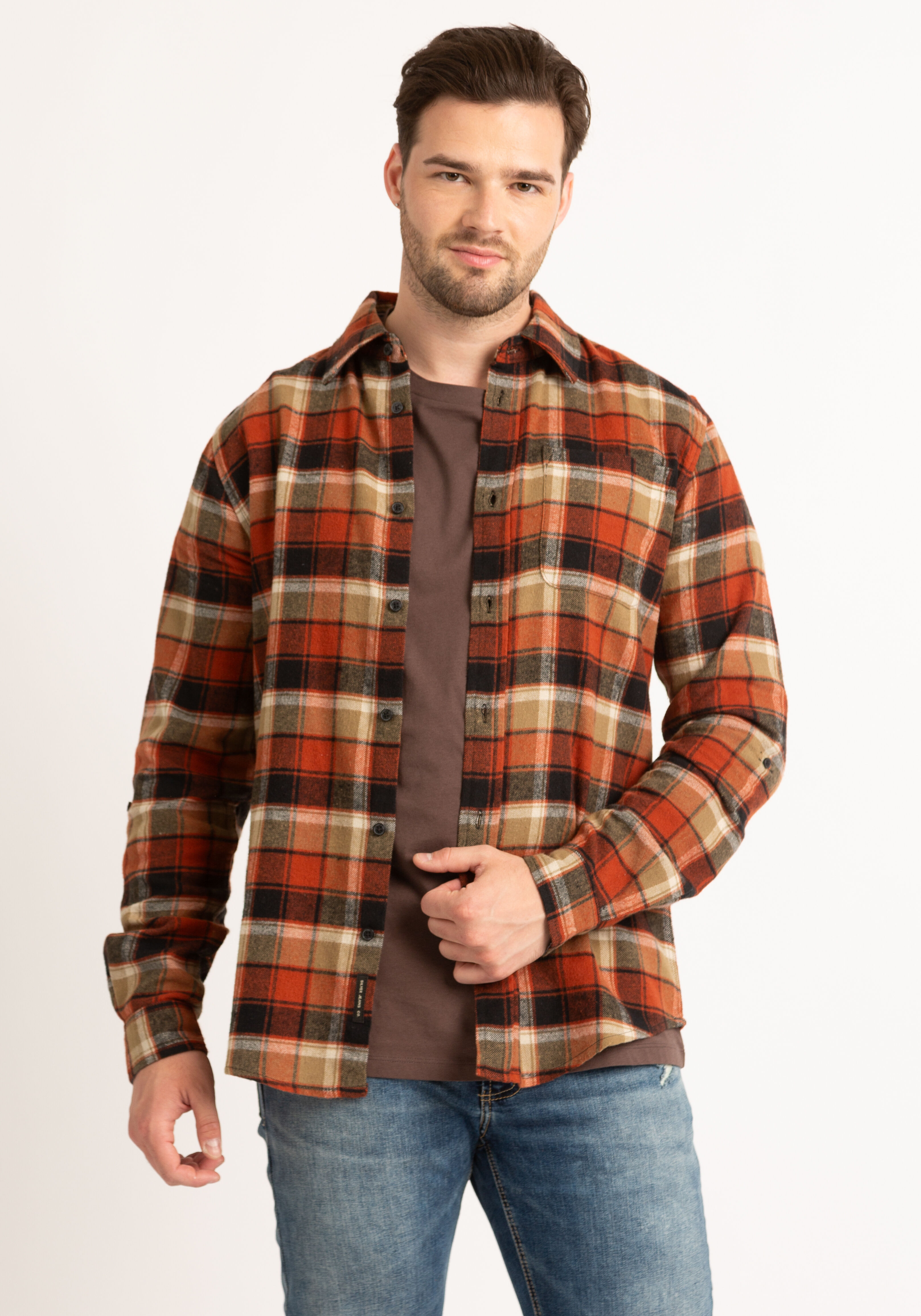 flannel long sleeve shirt Image 2