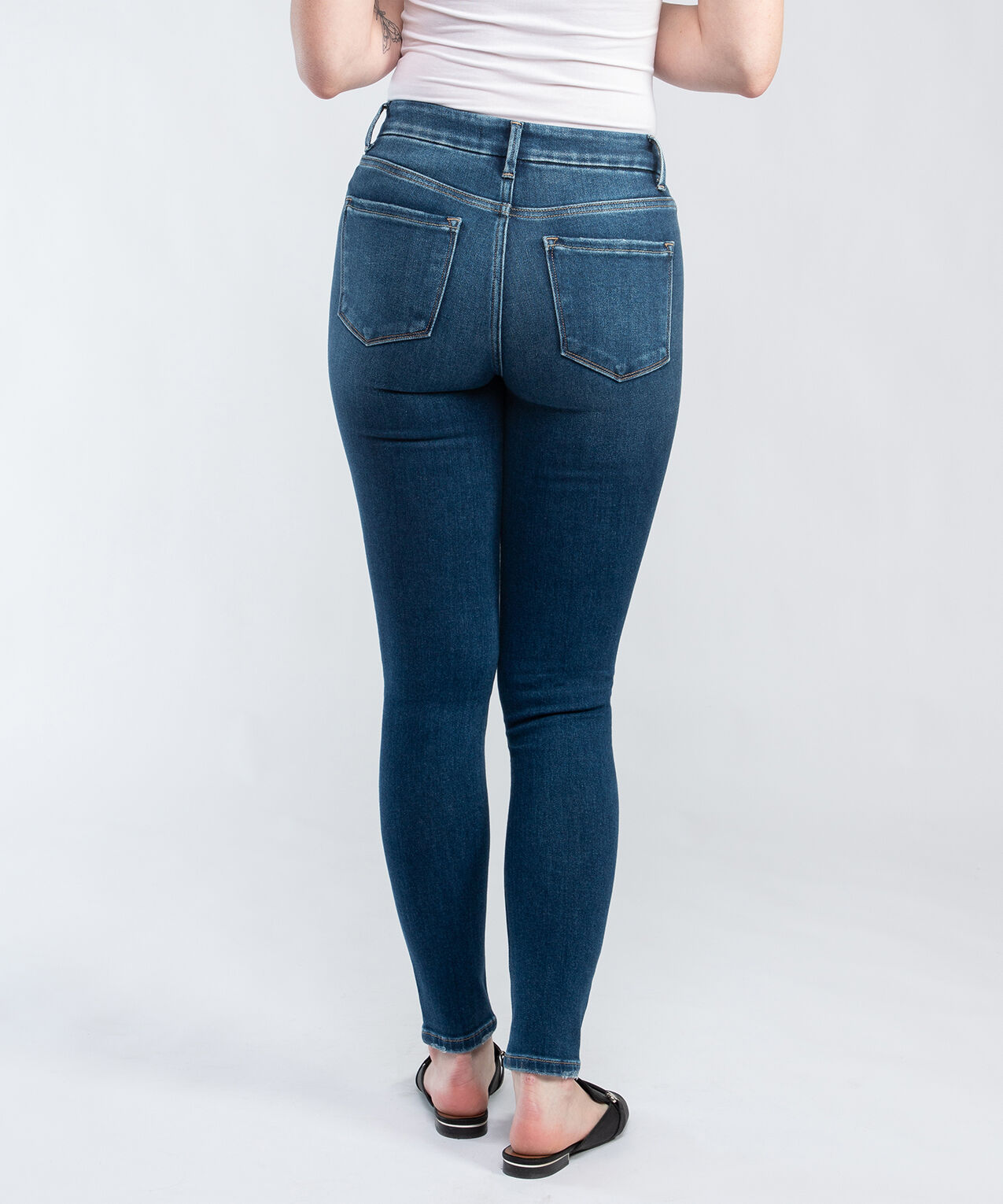high rise skinny jeans Image 2