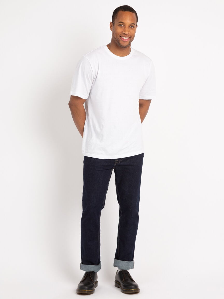 jackson slim straight jean rinse