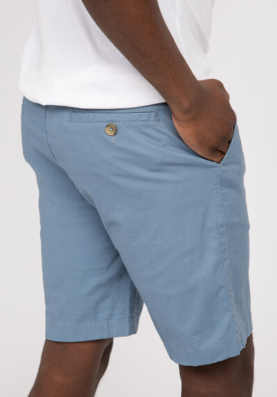 ashton flat front twill shorts Image 6