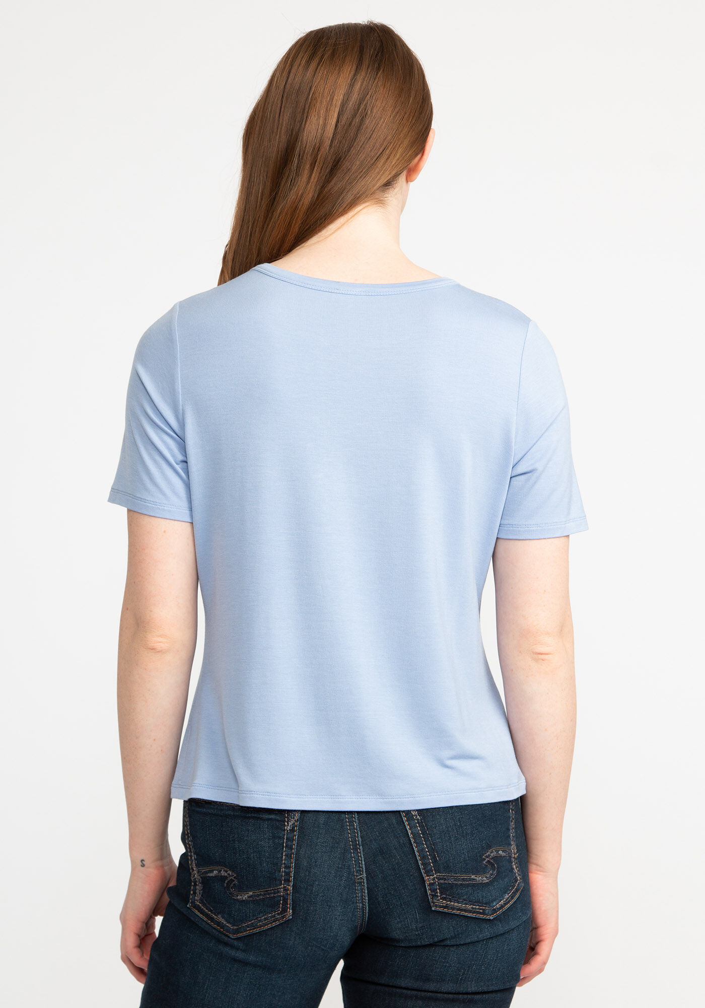 sereena crew neck short sleeve t-shirt Image 2