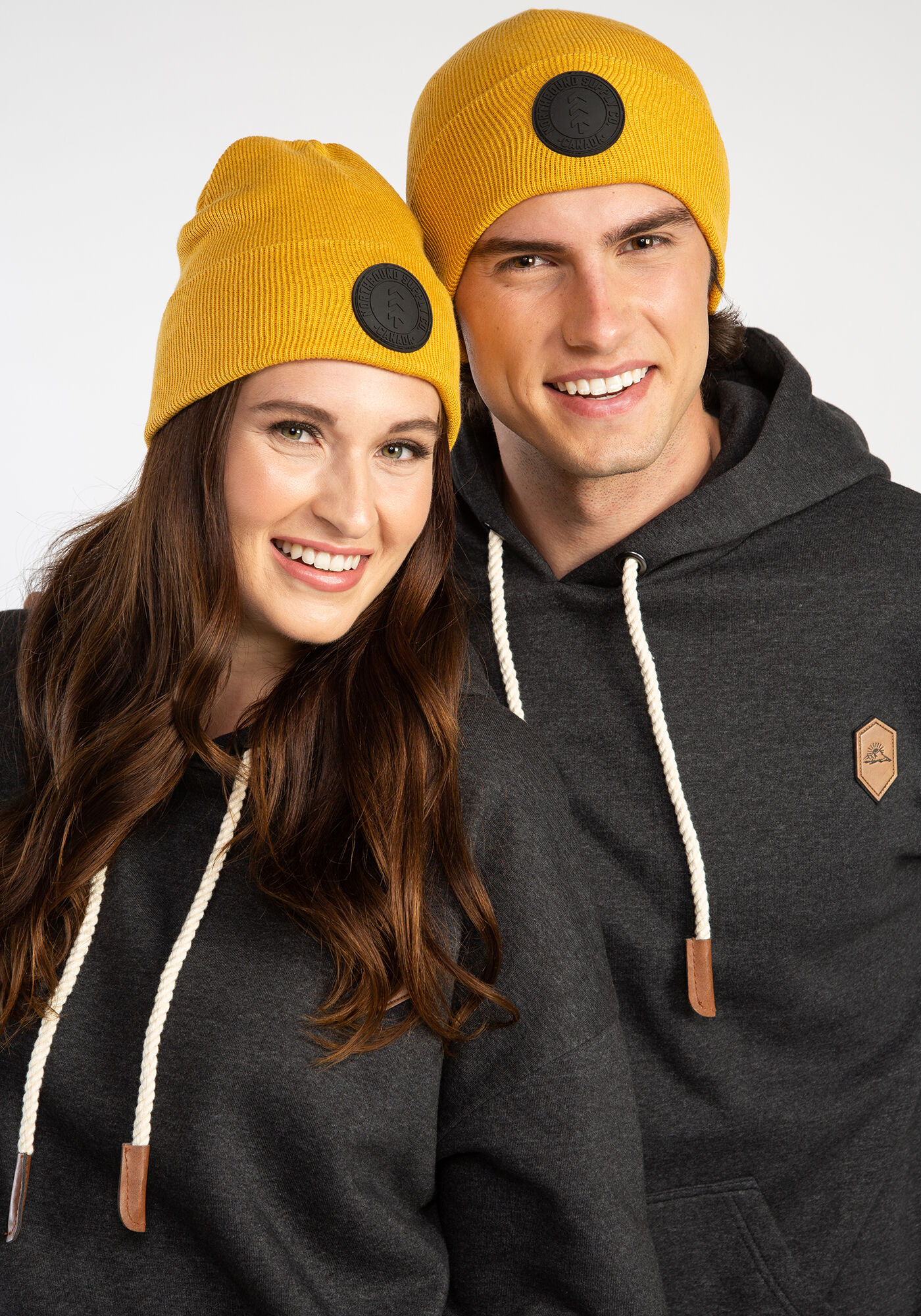 northbound rubber patch cuffed beanie Image 2