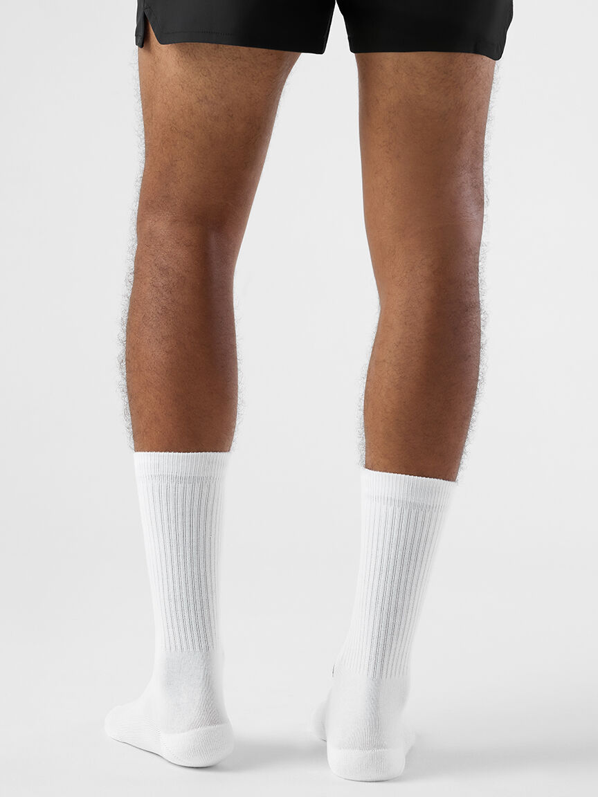 icon crew sock white