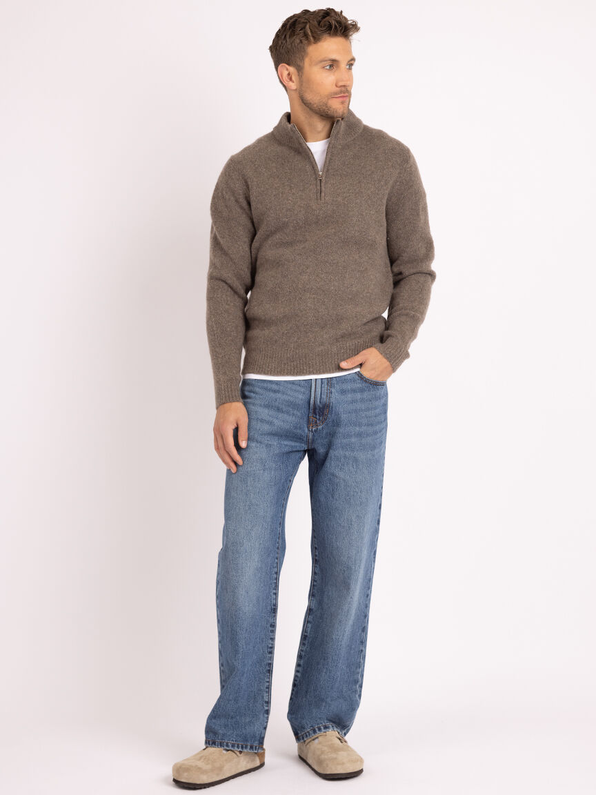martin 1/4 zip sweater Image 5