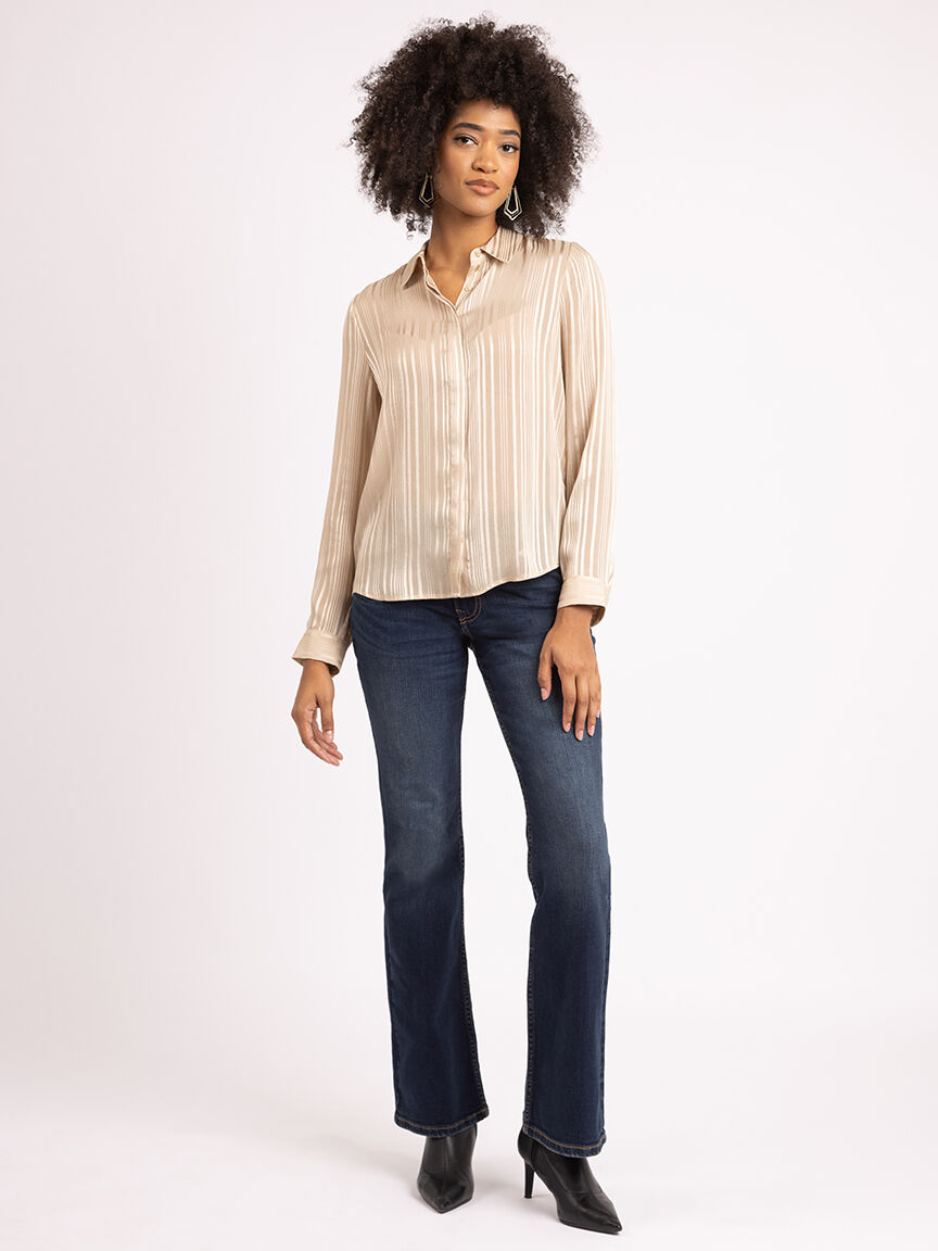 krista stripe shirt Image 2