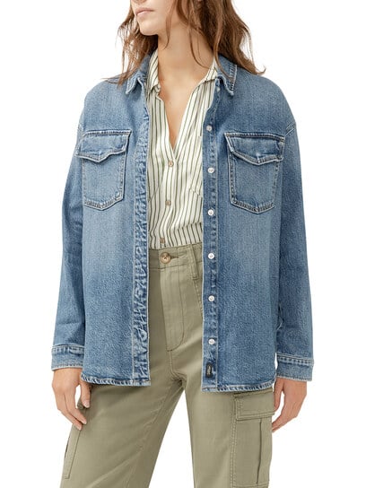 Denim Shirt Jacket Denim Shirt Jacket