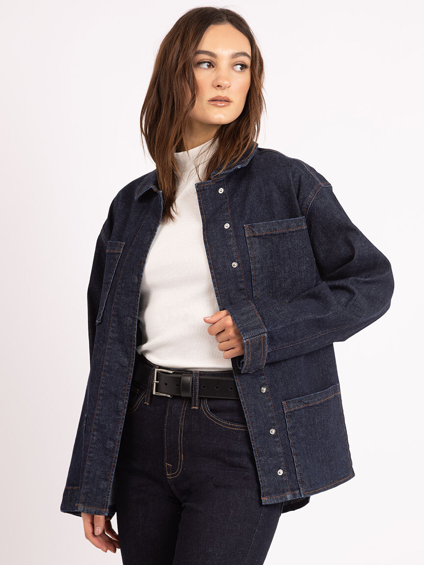 nevaeh chore jacket rinse