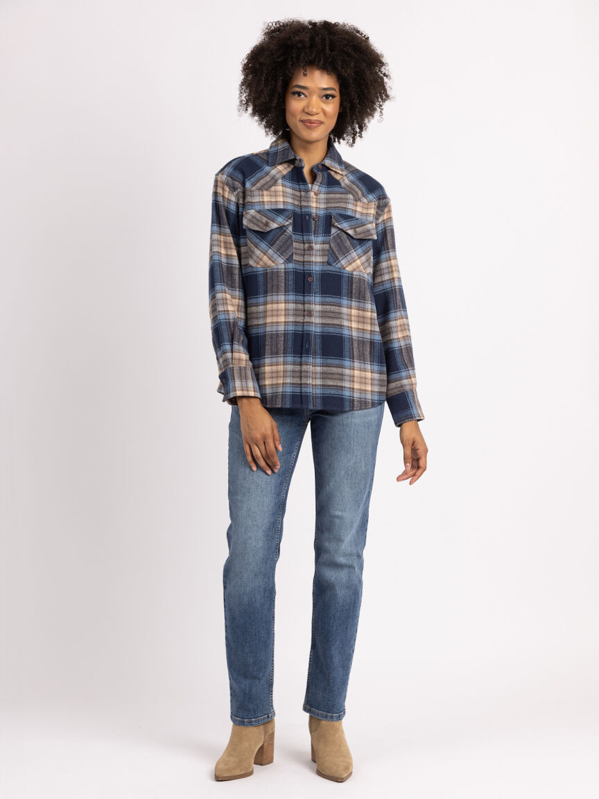 mckenna plaid flannel shirt Image 2